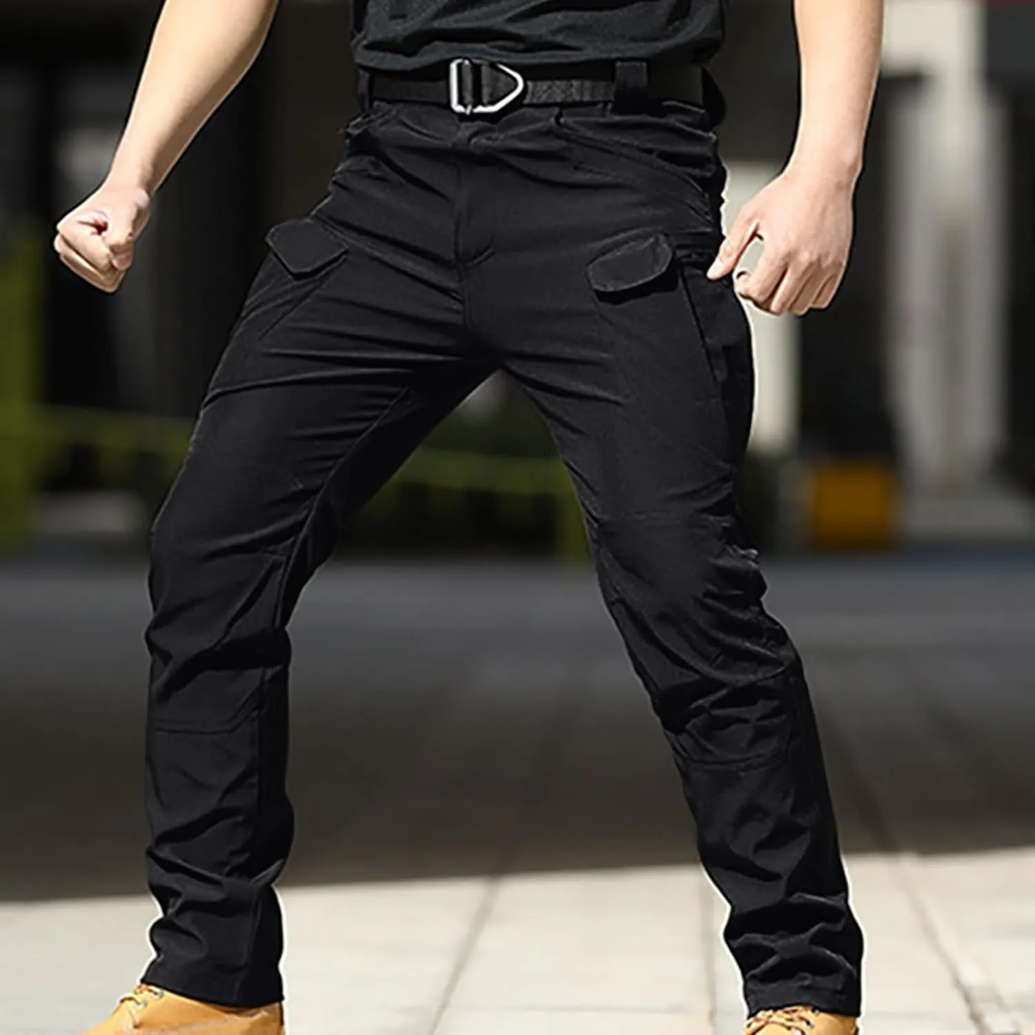 Men’s Tactical Work Pants Outdoor Hiking Pants Trendy Climbing Pants Autumn Trail Pants Classic Camping Pants