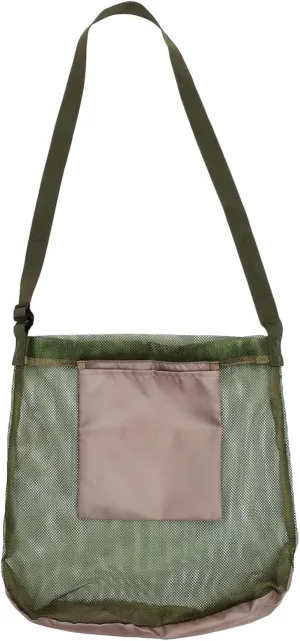 Mesh Seashell Bag for Mushroom Picking Large Capacity Travel Bag Expandable