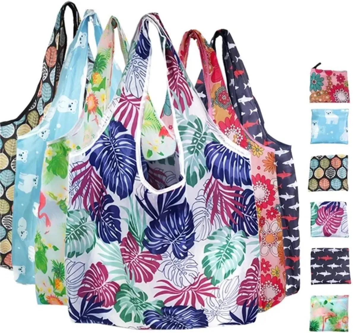 MOLERFO Floral Printed Casual Tote Designer Female Handbags Single Shoulder Shopping Bags Daily Use Women Canvas Beach Bag