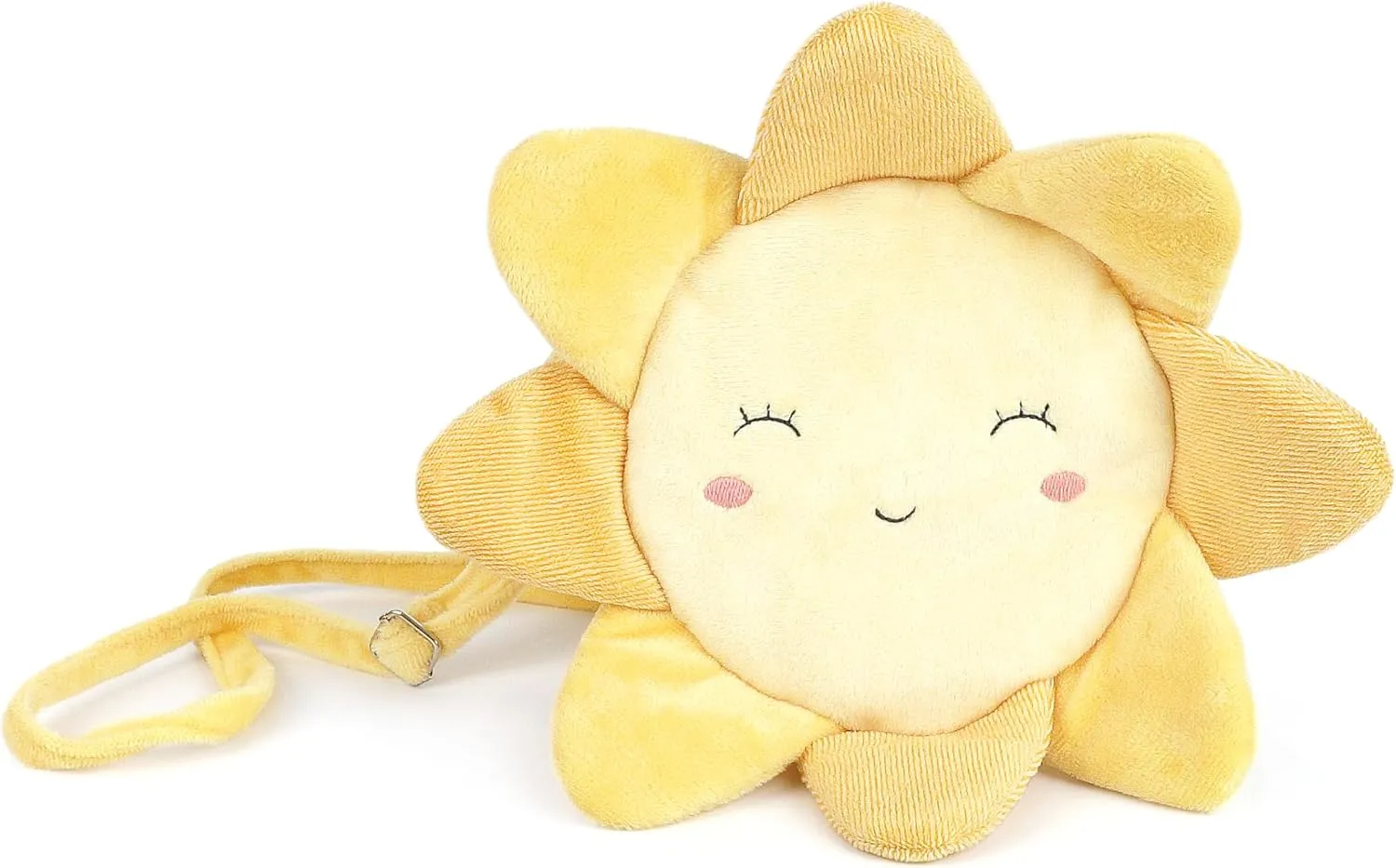 MON AMI Plush Crossbody Purse – Soft Shoulder Bag with Adjustable Strap & Zipper Closure for Girls & Toddlers