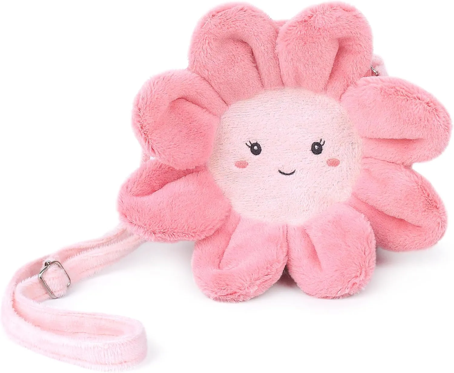 MON AMI Plush Crossbody Purse – Soft Shoulder Bag with Adjustable Strap & Zipper Closure for Girls & Toddlers