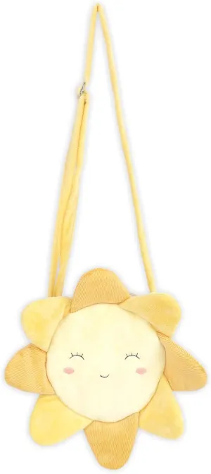 MON AMI Plush Crossbody Purse – Soft Shoulder Bag with Adjustable Strap & Zipper Closure for Girls & Toddlers