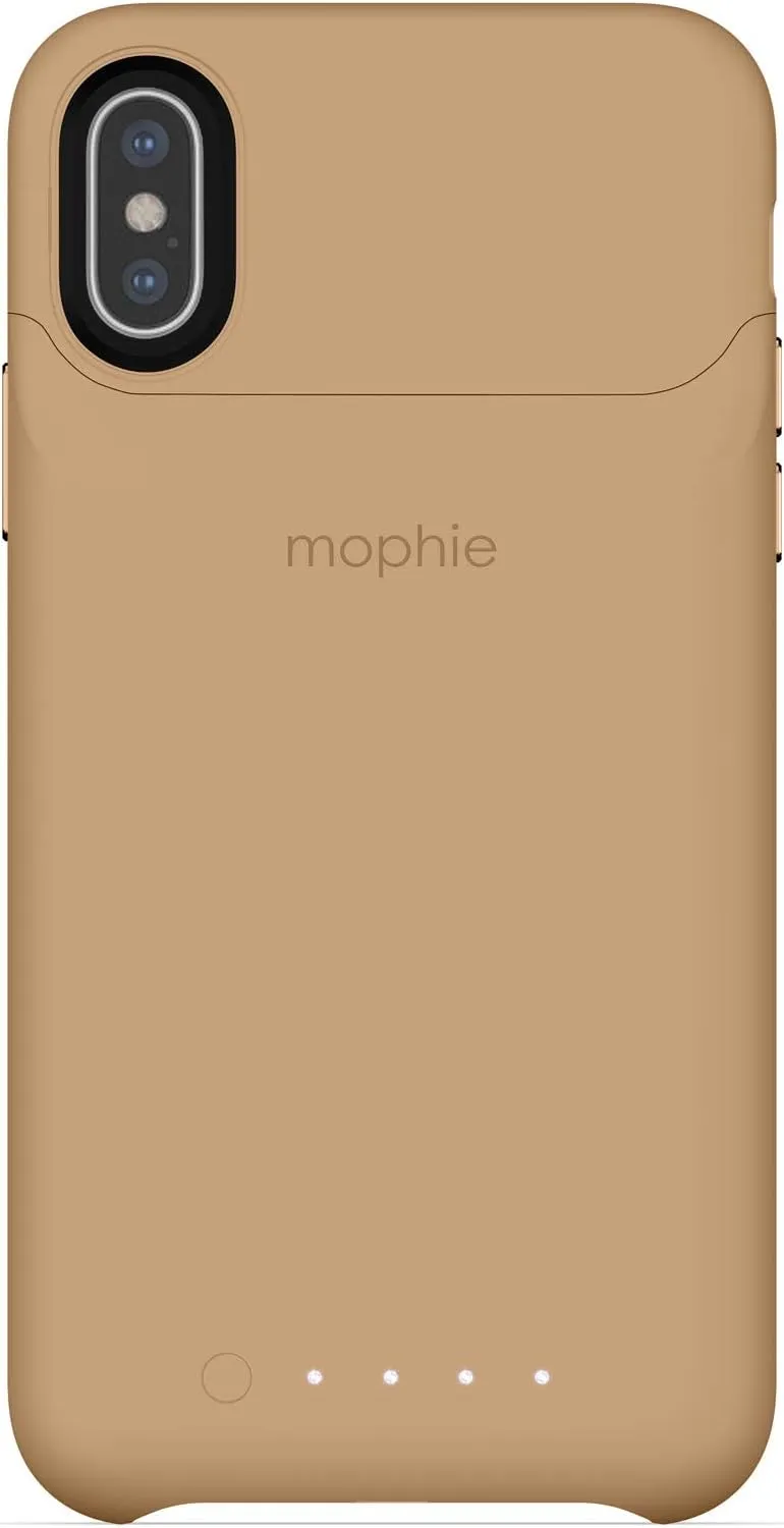 mophie Juice Pack Access - Ultra-Slim Wireless Battery Case - Made for Apple iPhone Xs/iPhone X (2,000mAh) - Gold (401002829)