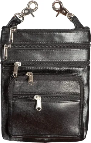 Motorcycle Purses for Women Stay Hands-Free With Our Soft Lamb Leather Motorcycle Thigh Bag - Motorcycle Leg Bag - Use As An Everywhere Waist Leg Bag for men, Hip Purse or Leg pouch bag