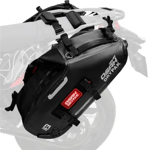 Motorcycle Saddle Bags, Waterproof Durable Saddlebags 48L(24L*2), Large Capacity Anti-Vibration Pannier Bags, Ideal Luggage Bag for Adventure and Sport Motorcycle Racks, 1 Pair