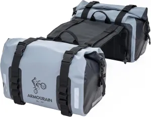 Motorcycle Saddlebags Motorcycle Side Bag 70L (35L x 2) Motorcycles Seat Bag Bike Storage Bags Waterproof Adventure Sport Bike Luggage Bags for Most Motorcycles (A Pair)