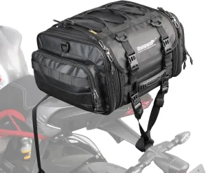 Motorcycle Seat Bag Motorcycle Tail Bag Shoulder Bag Travel Luggage Bags Motorbike Rear Tack Truck Bag Storage Bags with Rain Cover (19-26L)