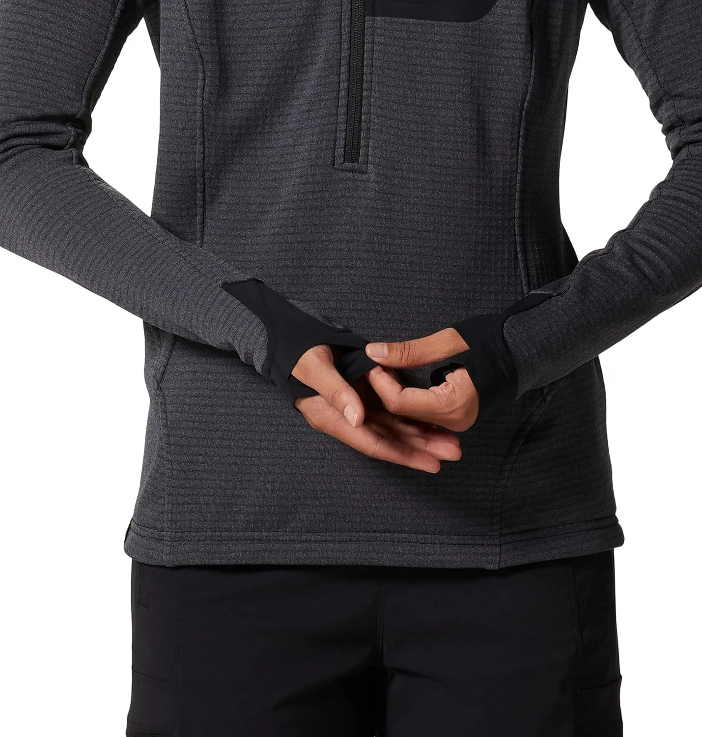 Mountain Hardwear Women's Polartec Power Grid Half Zip Jacket