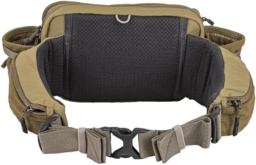Mountainsmith Epic Lumbar Small Waist and Fanny Pack, Running, Hiking, Cycling, Travel, and Outdoor Sport Activities with Dual Water Bottle Pockets, Olive Green