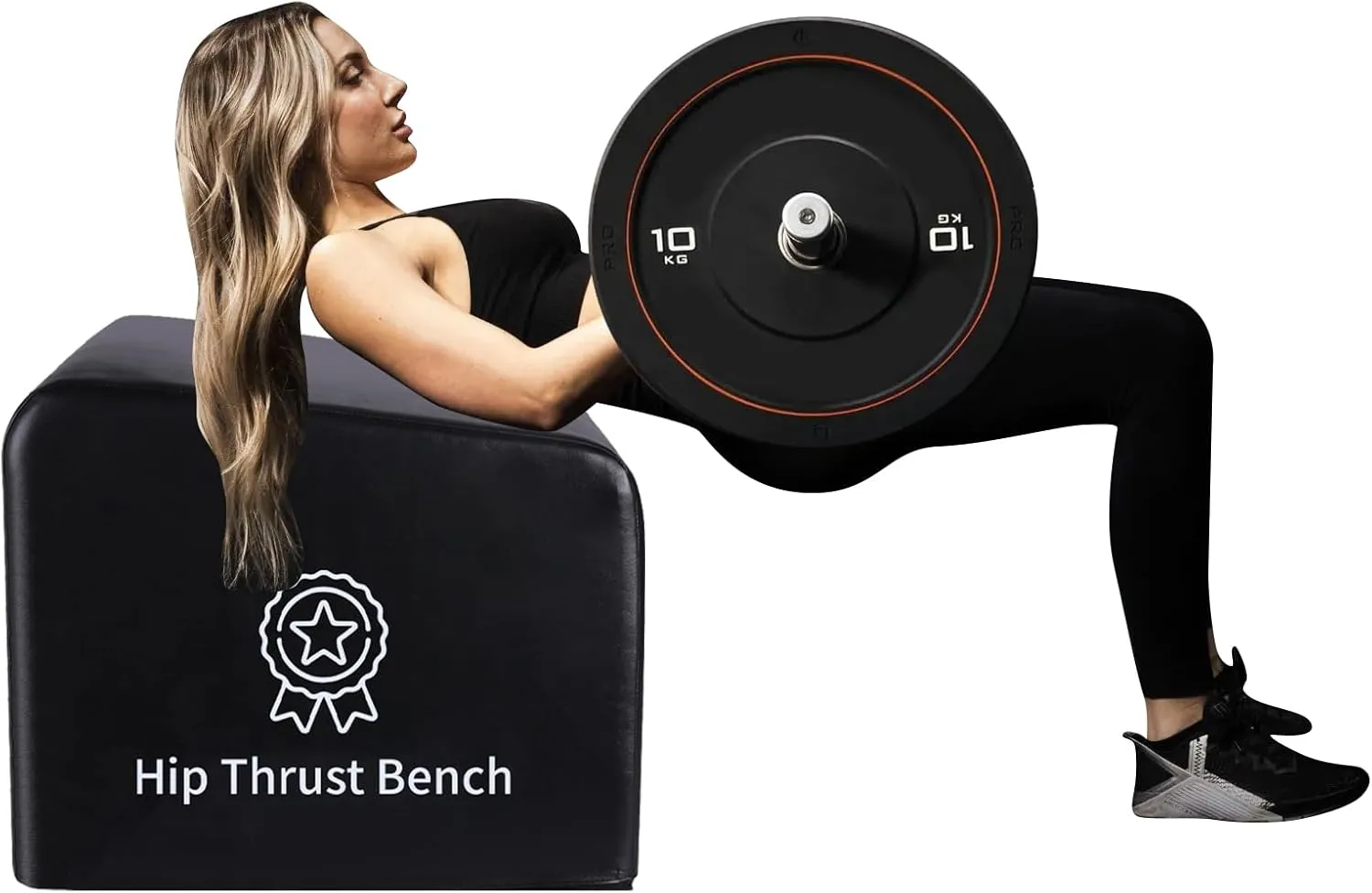 Multi-Functional Hip Thrust Bench - Glute Machine & Hip Thrust Machine - Booty Sprout, Hip Thrust, Push-ups, Split Squat and Ab Exercise for Total Body Workout Equipment