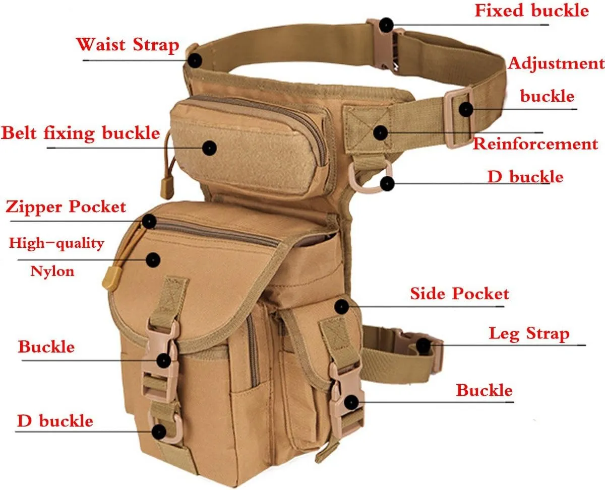 Multi-Purpose Hiking Waist Fanny Pack Running Backpack Outdoors Camping Bike Cycling Shoulder Bag