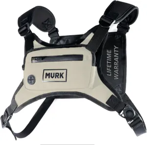 MVRK Water Resistant Chest Pack - Running Vest for Workouts, Running Phone Holder Extra Storage, Lightweight Running Pack
