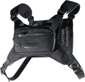MVRK Water Resistant Chest Pack - Running Vest for Workouts, Running Phone Holder Extra Storage, Lightweight Running Pack