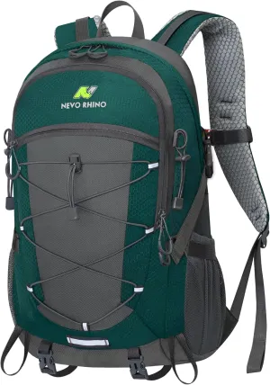 N NEVO RHINO Hiking Backpack 20L Water Resistant Outdoor Day Pack,Lightweight Travel Small Backpack for Men Women