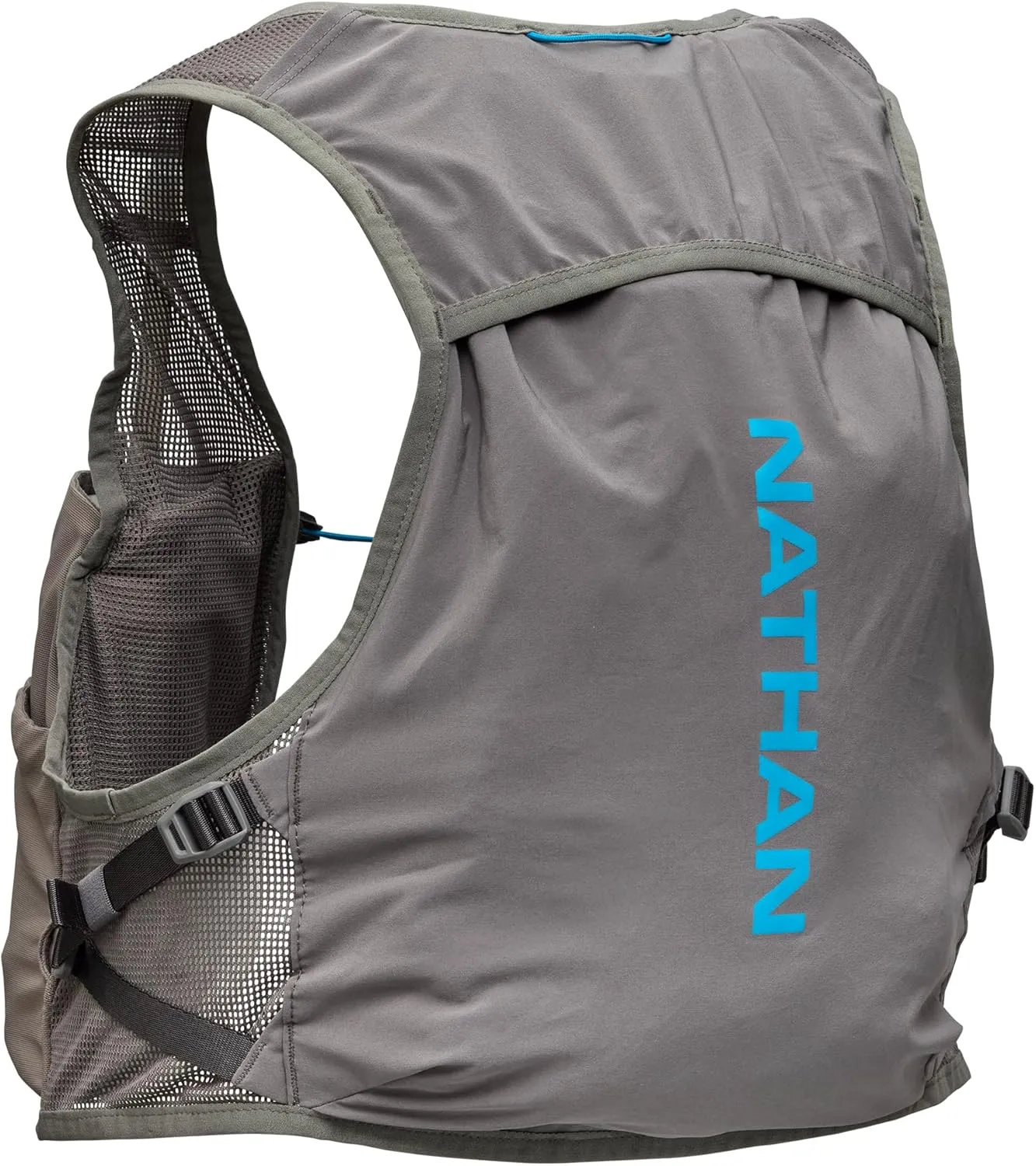 Nathan Hydration Vest - Lightweight, Quick-Fit Fix, Reflective, 4L Storage, Six Pockets, Two 14oz Flasks, Pinnacle Breeze