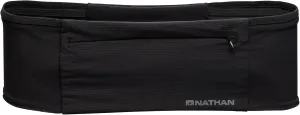 Nathan Zipster Max Running Belt. Bounce Free Waist Pack. Extra Large Zipper Pocket in Front for all Phones. 4 Pockets Total Fanny Pack