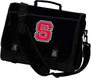 NC State Laptop Bag NC State Wolfpack Computer Bag or Messenger Bag