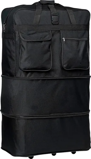 New 30'' Light-weight Expandable Wheeled Bag for Travel Holds 50 Lbs