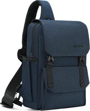 NICGID Sling Bag Backpack, 13.3'' 14.1'' Laptop Bag Crossbody Shoulder Chest Backpacks Travel Outdoors for Men Women
