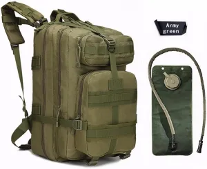 Niree Motorbike Backpack Motorcycle Bag Outdoor Sports Riding Package 40L Green With 3 Liter Hydration Water Bladder System For Suzuki Intruder Volusia VS 700 750 800 1400 1500
