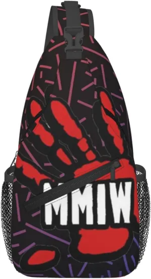 No More Stolen Sisters Mmiw Crossbody Backpack For Men Women Sling Shoulder Dachshunds Dog Chest Bag Lightweight One Strap Multipurpose Travel Hiking Daypack