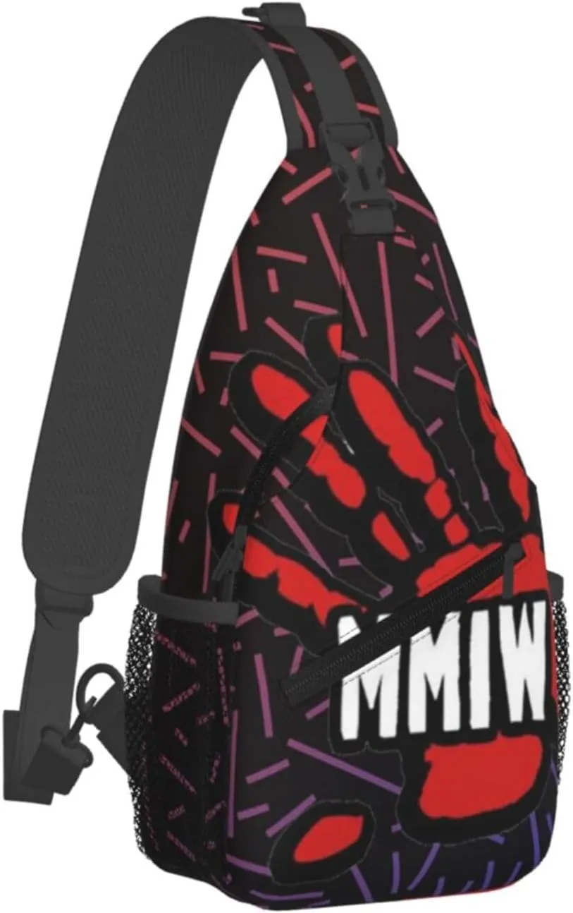 No More Stolen Sisters Mmiw Crossbody Backpack For Men Women Sling Shoulder Dachshunds Dog Chest Bag Lightweight One Strap Multipurpose Travel Hiking Daypack