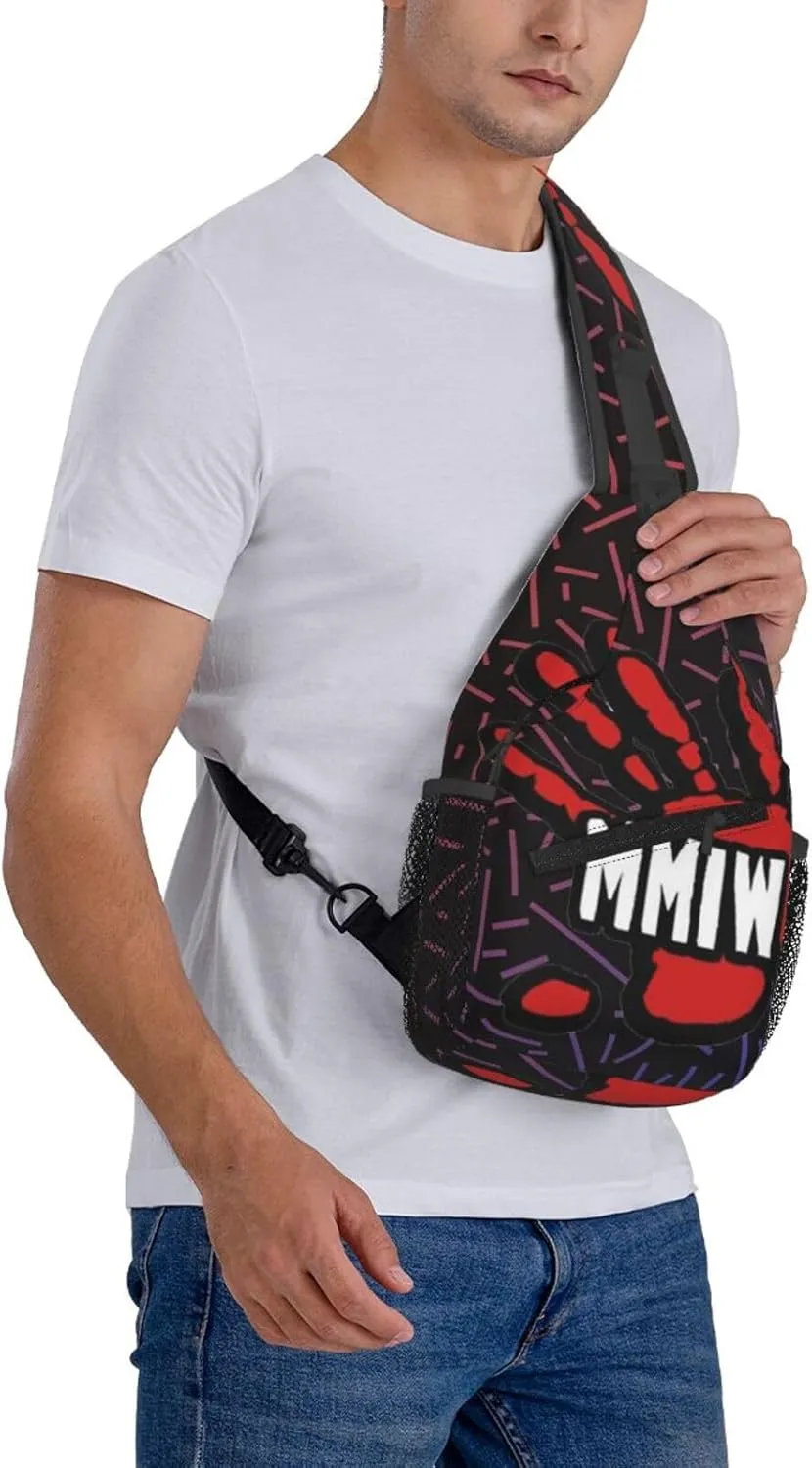 No More Stolen Sisters Mmiw Crossbody Backpack For Men Women Sling Shoulder Dachshunds Dog Chest Bag Lightweight One Strap Multipurpose Travel Hiking Daypack