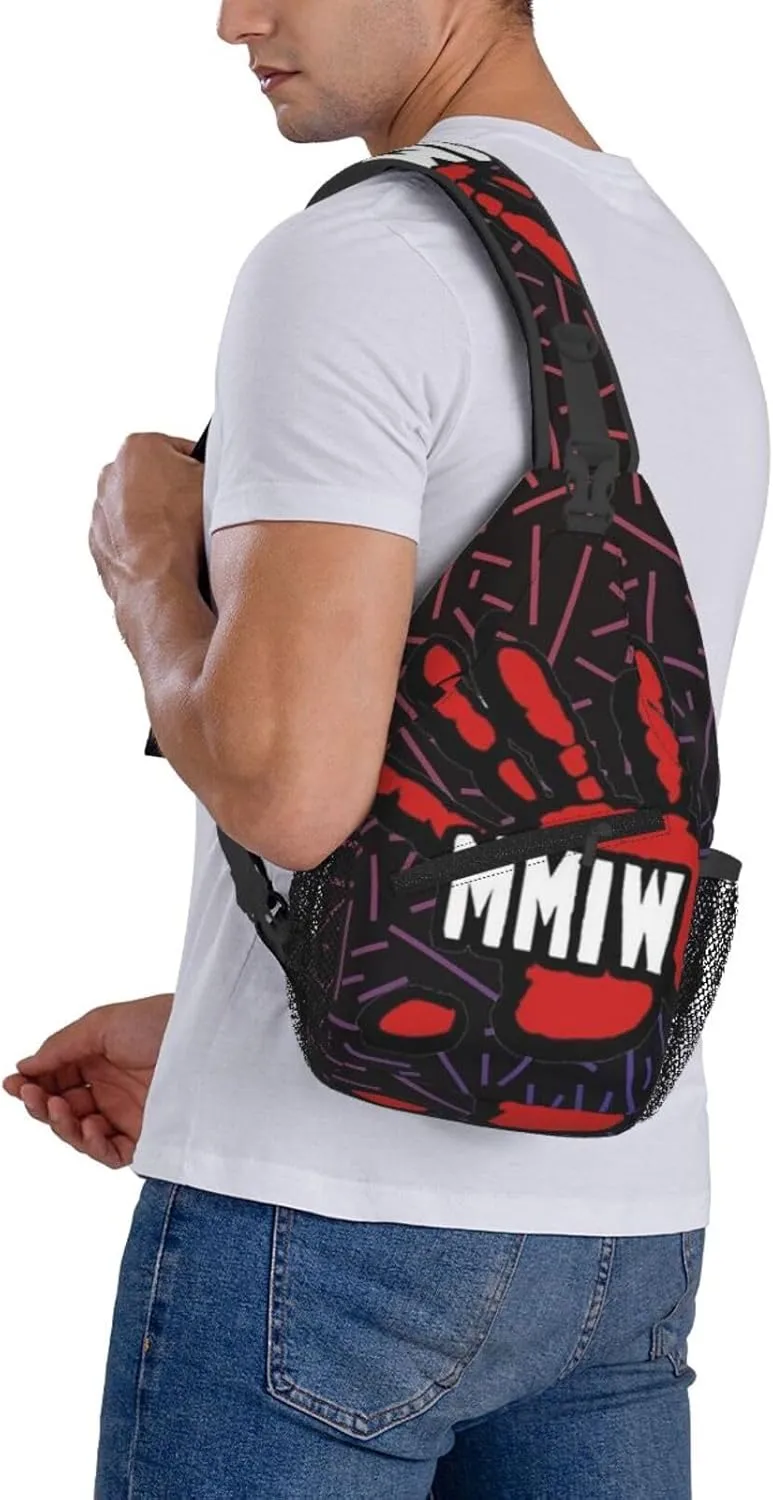 No More Stolen Sisters Mmiw Crossbody Backpack For Men Women Sling Shoulder Dachshunds Dog Chest Bag Lightweight One Strap Multipurpose Travel Hiking Daypack