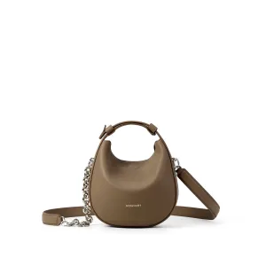 Noor Sac Rond Porté Épaule - Caramel