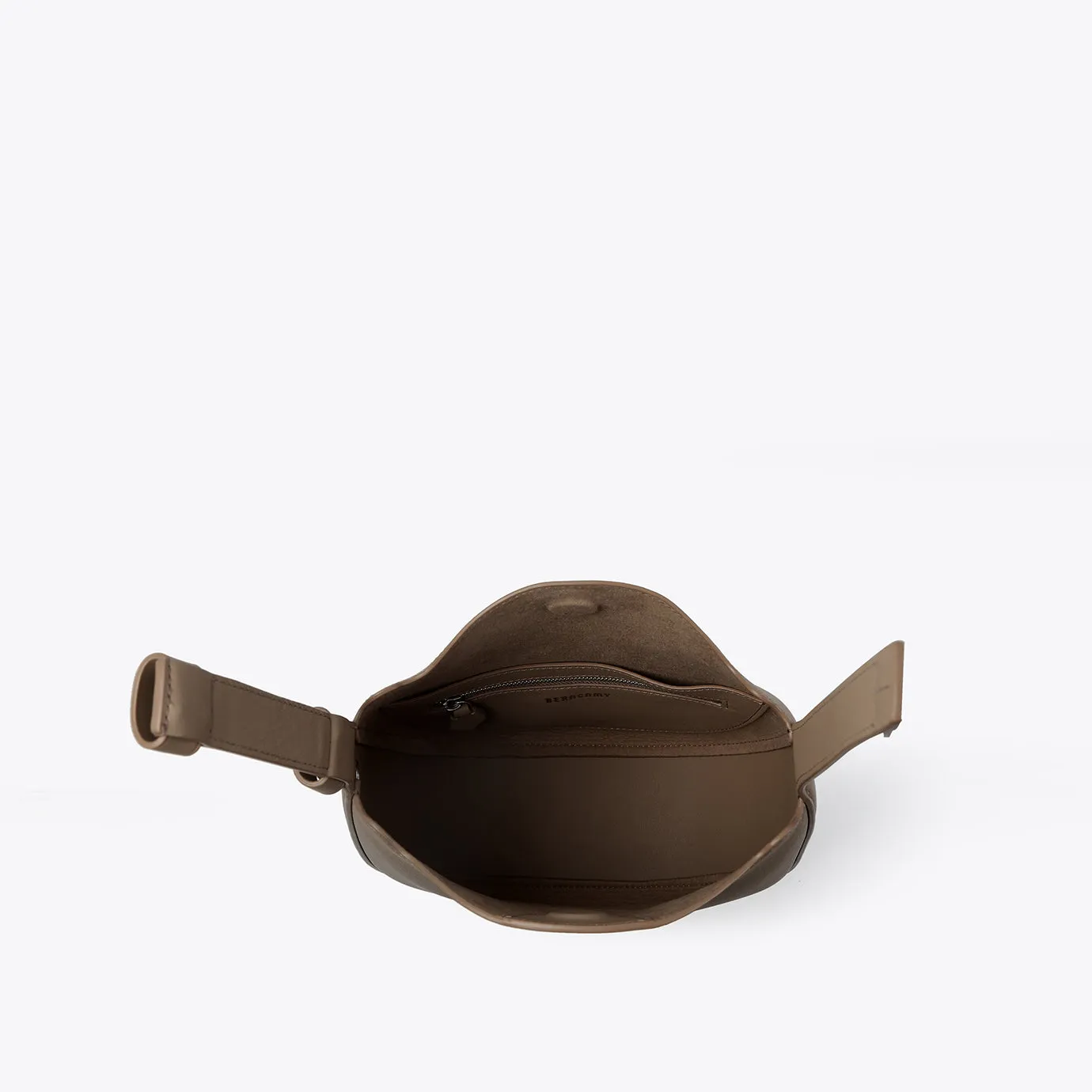 Noor Sac Rond Porté Épaule - Caramel