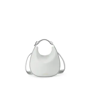NOOR Sac Rond Porté Épaule - Gris Clair