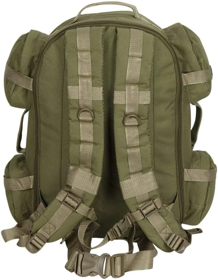 NPUSA Men's Large Expandable Tactical Molle Hydration ReadyBackpack Daypack Bag - Tan