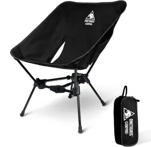 OneTigris Tigerblade Camping Chair, Lightweight Folding Backpacking Hiking, Compact Portable 330 lbs Capacity