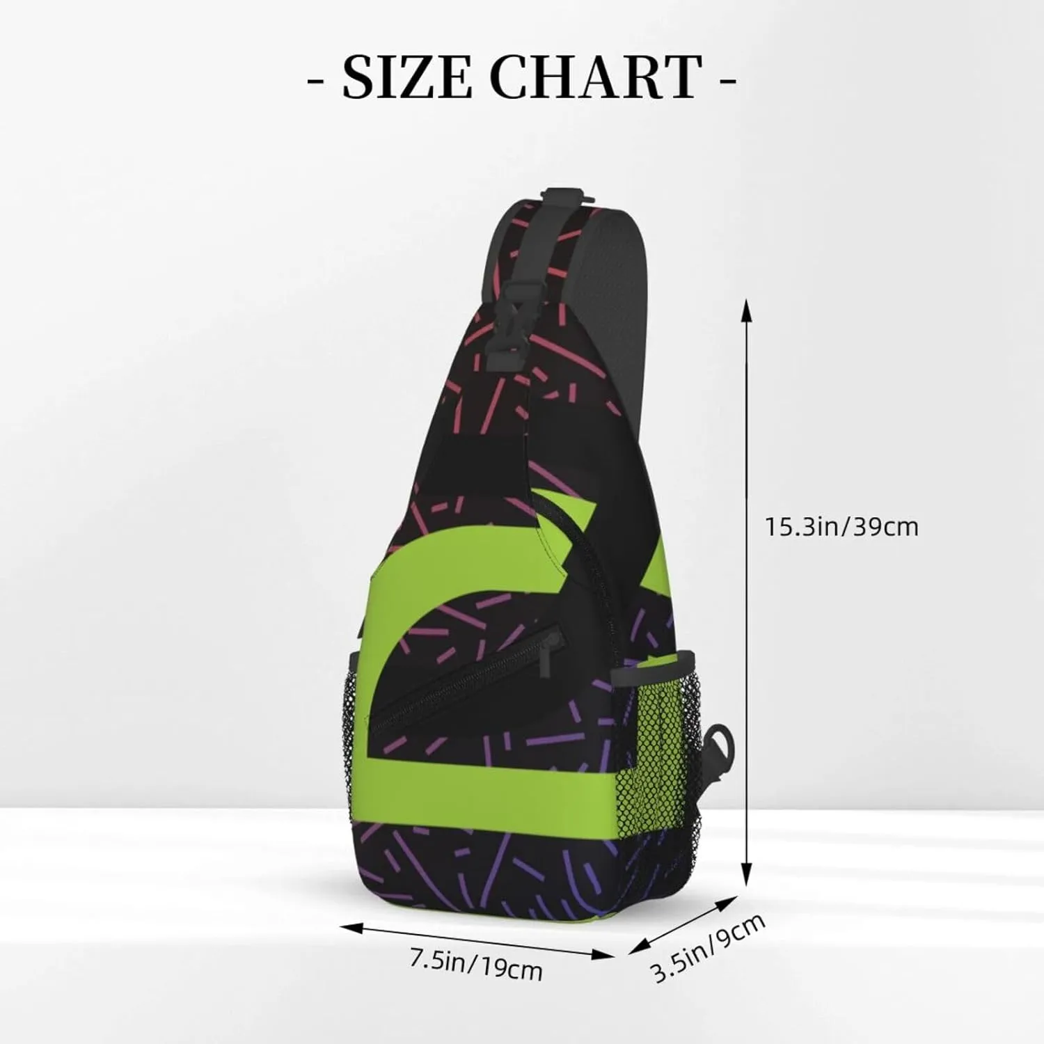Optic Gaminglogo Crossbody For Men Women Sling Chest Bag Shoulder Bag Lightweight One Strap Backpack Multipurpose Travel Hiking Daypack