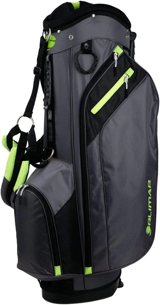 Orlimar SRX 7.4 Golf Stand Bag, Lightweight with 7-Way Top Dividers, 4 Pockets, Adjustable Dual Shoulder Straps, Easy Release Stand Legs, Rain Hood