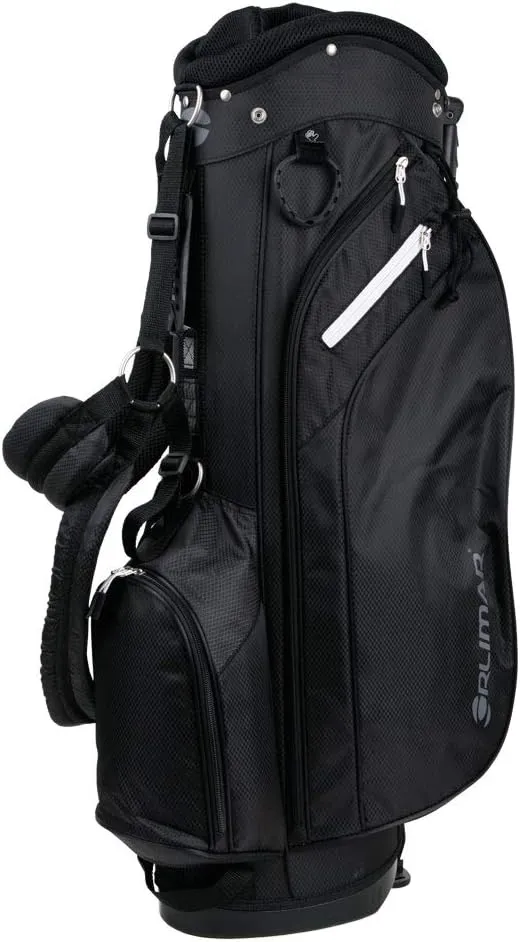 Orlimar SRX 7.4 Golf Stand Bag, Lightweight with 7-Way Top Dividers, 4 Pockets, Adjustable Dual Shoulder Straps, Easy Release Stand Legs, Rain Hood
