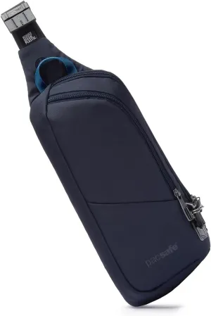 Pacsafe Vibe 150 2.5 Liter Anti Theft Crossbody Pack-Lockable Zippers, RFID Safe