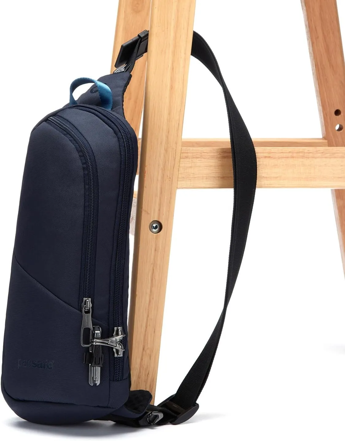 Pacsafe Vibe 150 2.5 Liter Anti Theft Crossbody Pack-Lockable Zippers, RFID Safe
