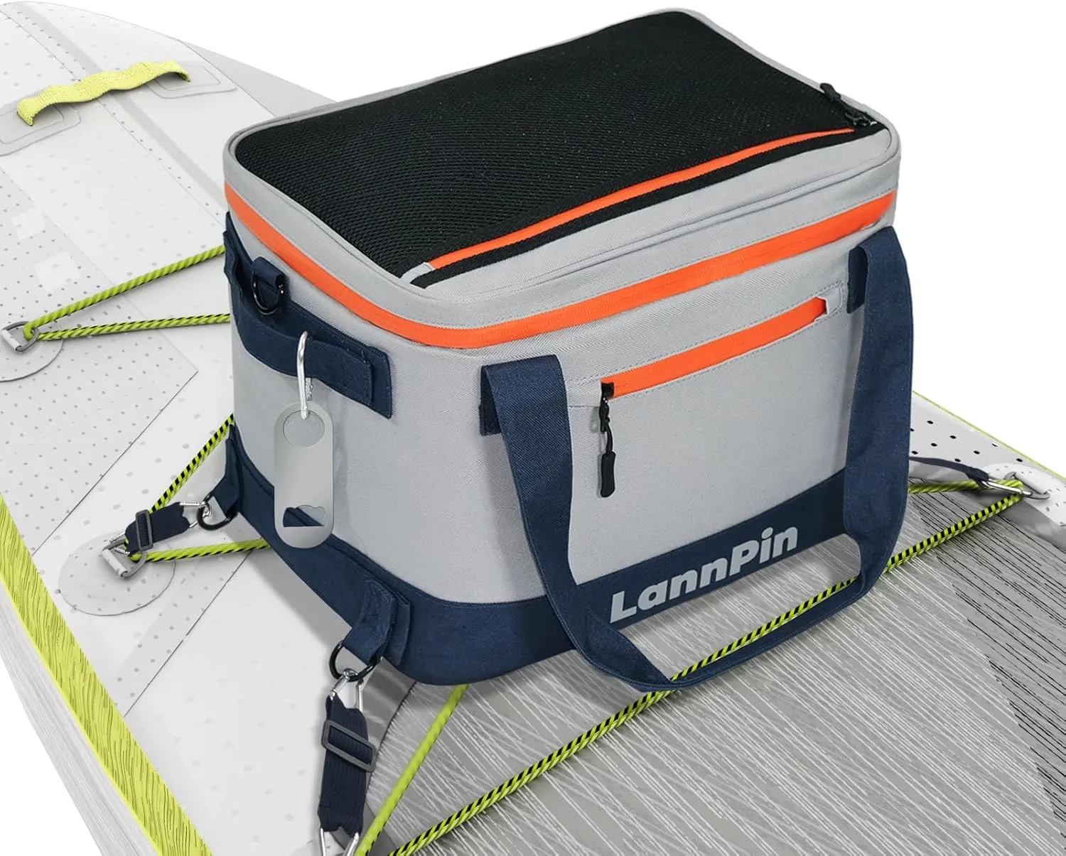Paddle Board Cooler Waterproof Large Capacity SUP Cooler Bag, Leakproof Kayak Cooler Accessories Premium Insulated Cooler for Paddleboard Accessories,Drinks | Quality Clips and Bottle Opener Included