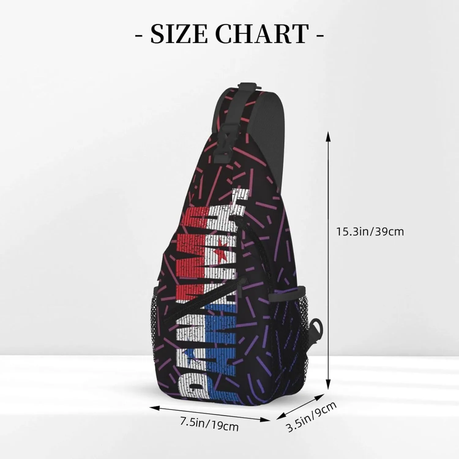 Panama Crossbody Backpack For Men Women Sling Shoulder Dachshunds Dog Chest Bag Lightweight One Strap Multipurpose Travel Hiking Daypack