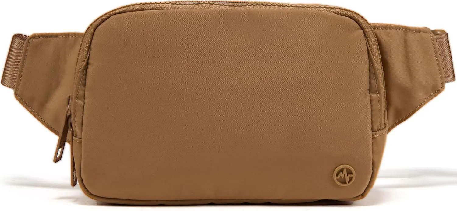 Pander Belt Bag Large 2L, Waterproof Everywhere Fanny Pack Purse for Women and Men with Adjustable Strap.