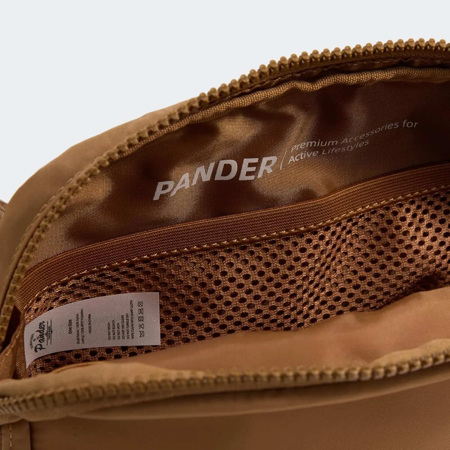 Pander Belt Bag Large 2L, Waterproof Everywhere Fanny Pack Purse for Women and Men with Adjustable Strap.