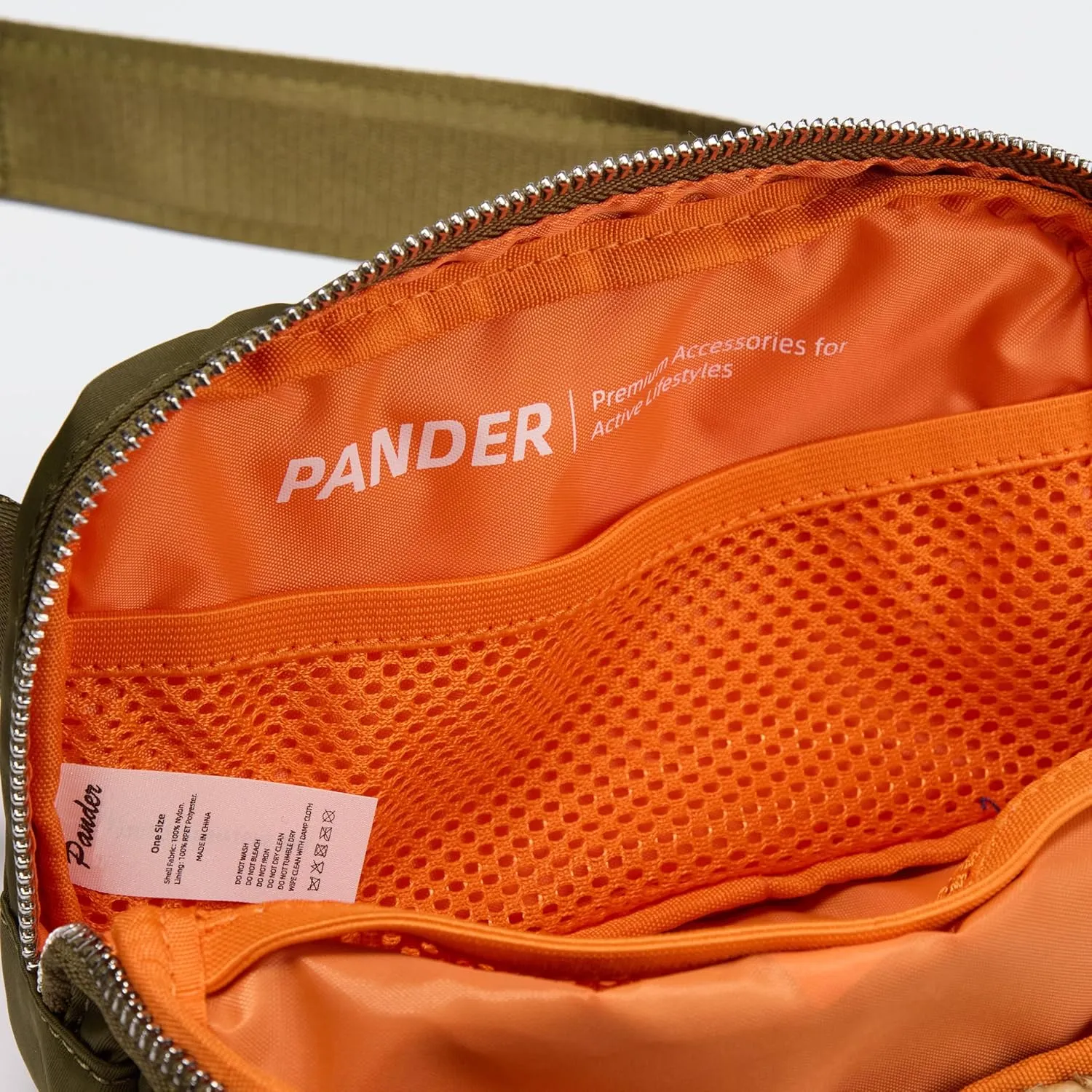 Pander Unisex Belt Bag Fanny Pack for Women with Adjustable Strap, Small Waist Pouch for Workout Running Traveling Hiking