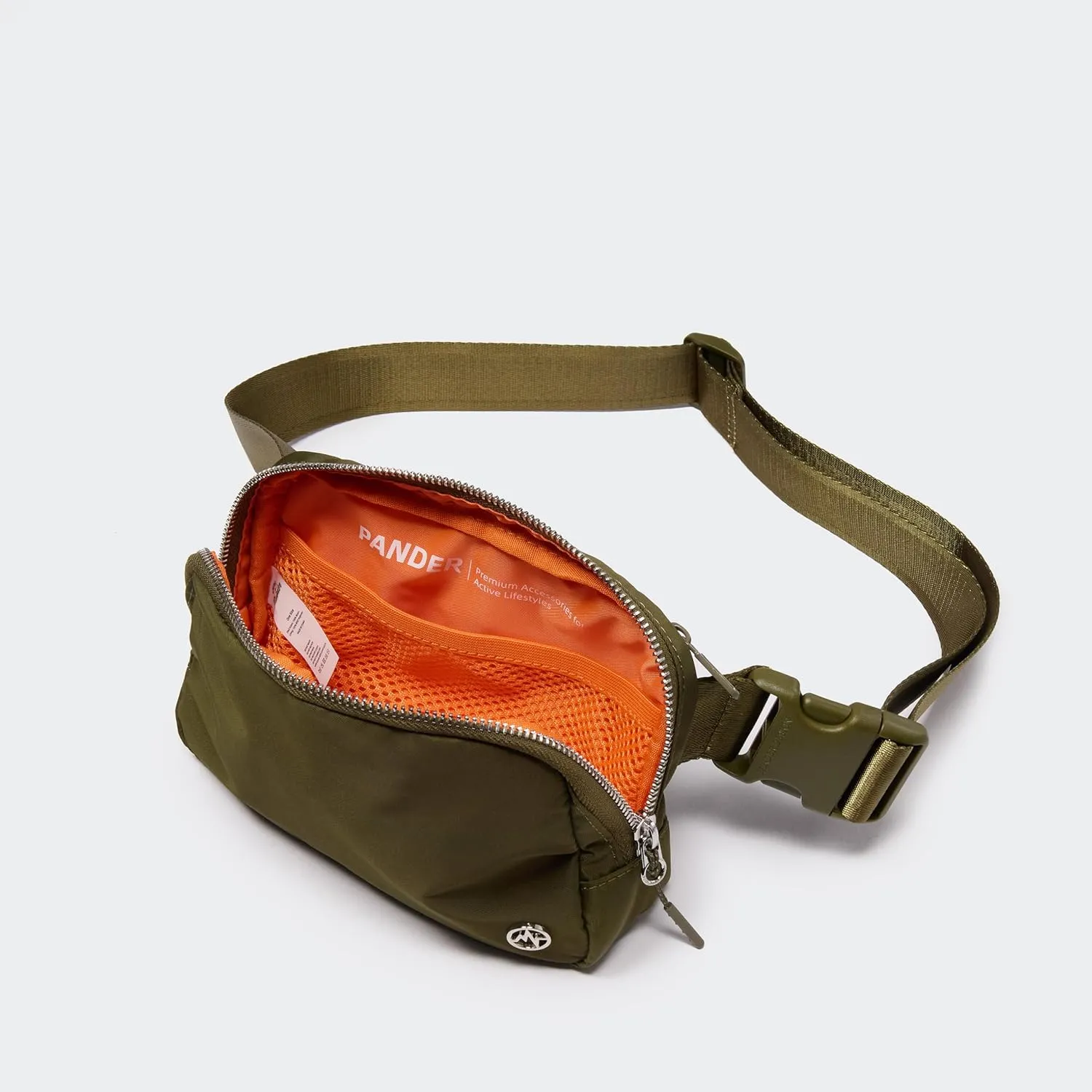 Pander Unisex Belt Bag Fanny Pack for Women with Adjustable Strap, Small Waist Pouch for Workout Running Traveling Hiking