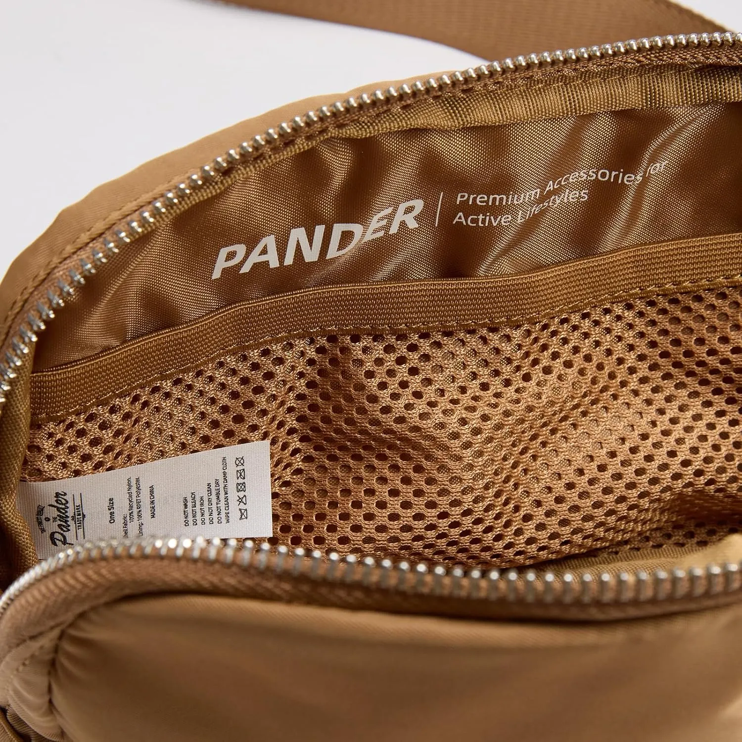 Pander Unisex Belt Bag Fanny Pack for Women with Adjustable Strap, Small Waist Pouch for Workout Running Traveling Hiking