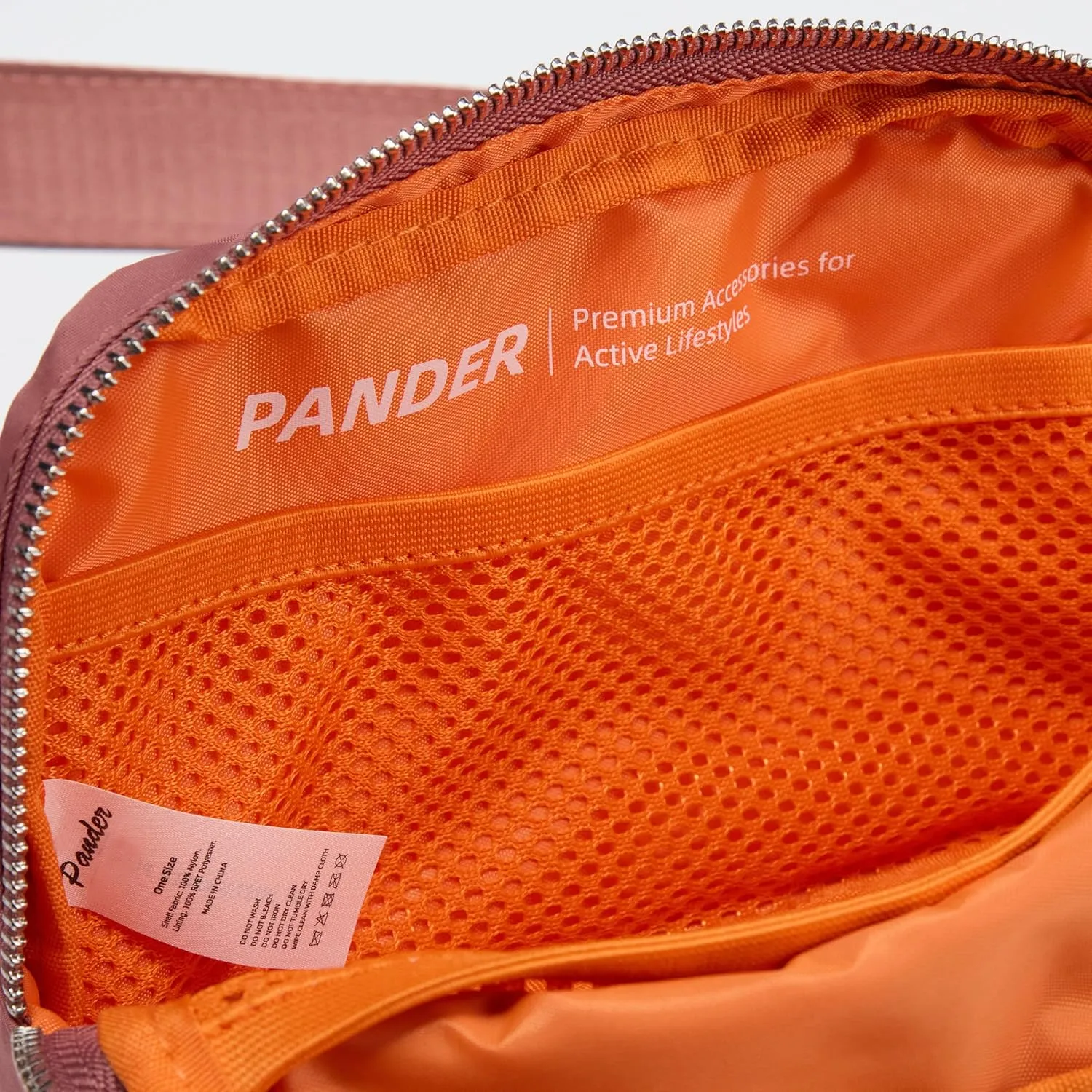 Pander Unisex Belt Bag Fanny Pack for Women with Adjustable Strap, Small Waist Pouch for Workout Running Traveling Hiking