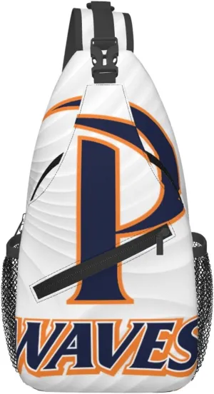 Pepperdine University Small Crossbody Backpack Sling Bag For Men Women Mini One Shoulder Chest Bags Gym Sport Travel Hiking Daypack