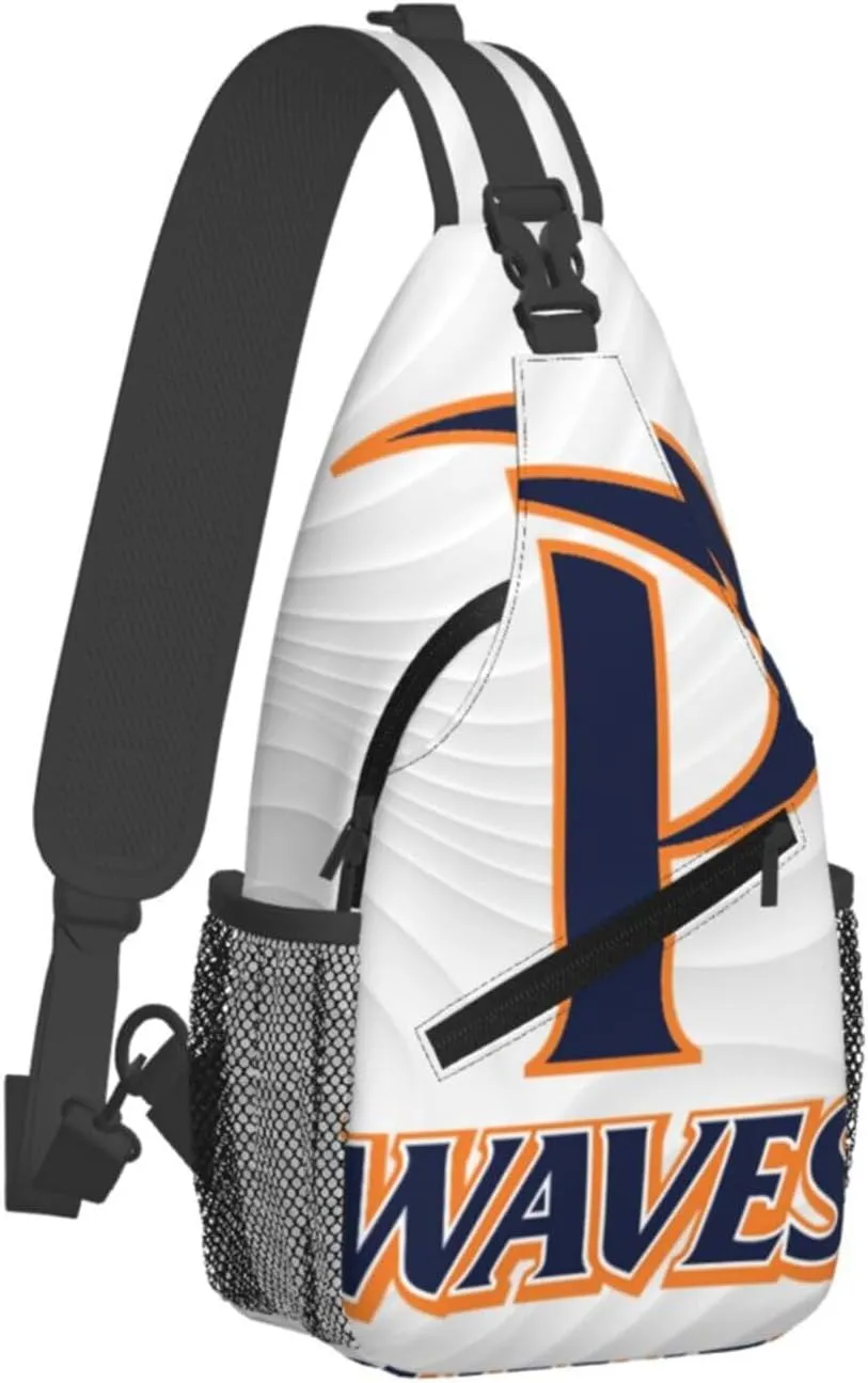 Pepperdine University Small Crossbody Backpack Sling Bag For Men Women Mini One Shoulder Chest Bags Gym Sport Travel Hiking Daypack