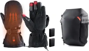 PGYTECH Heating Gloves for Photographers Camera Top Loader, DSLR/SLR/Mirrorless Cameras and Lenses with Adjustable Shoulder Strap, Expandable Organizing Pockets for Nikon/Canon
