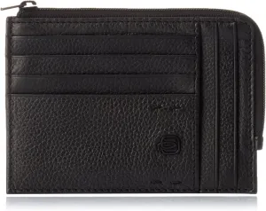 Piquadro Unisex, Black, One Size, Coin Purses & Pouches